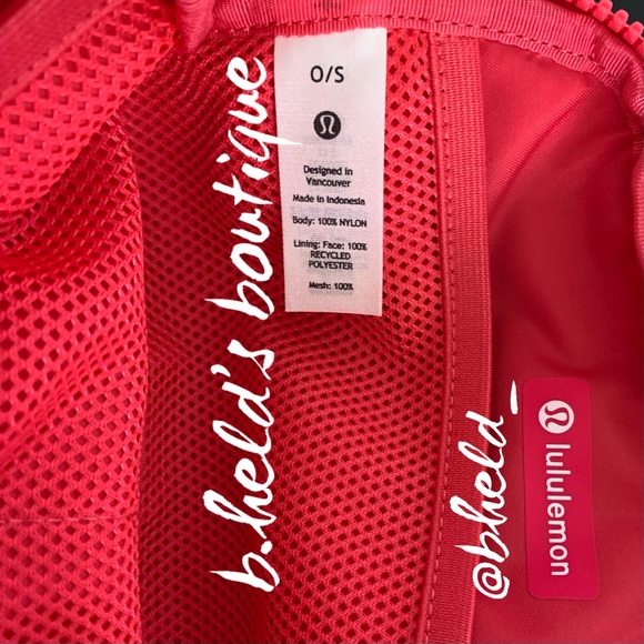 lululemon Everywhere Belt Bag in Lip Gloss Hot Pink One Size 1L Brand New NWT - Picture 15 of 16